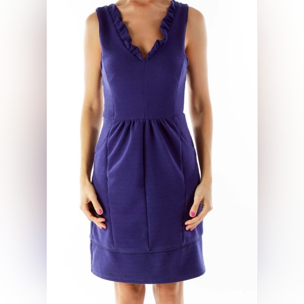 Maeve Purple Mini Dress
